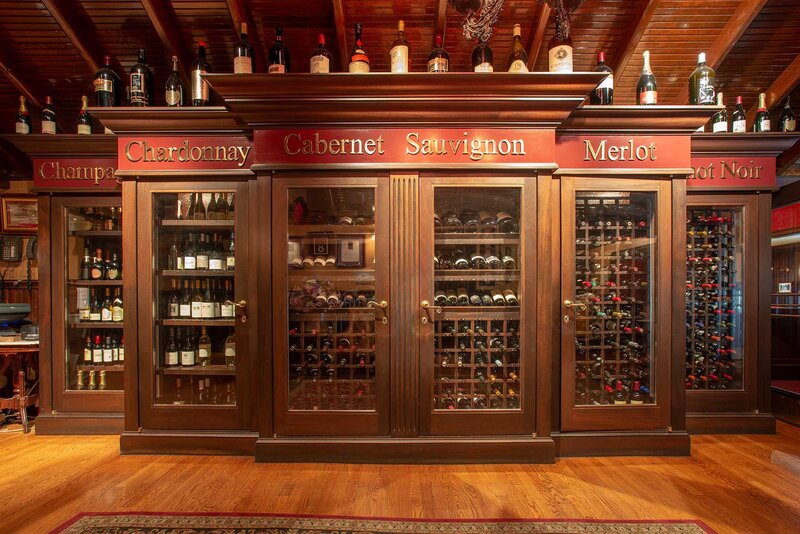 Wine and champagne case